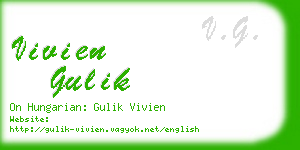 vivien gulik business card